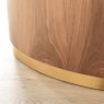 Woods West Bay Dining Table 180cm with 4x Parma Dining Chairs in Tan