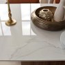 Woods West Bay Dining Table 180cm with 4x Parma Dining Chairs in Tan