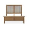 Woods Ledbury 5'0 Bed with Fabric Headboard