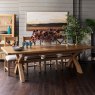 Woods Ledbury 200-250cm Extending Dining Table with X Legs