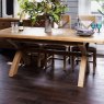 Woods Ledbury 150-200cm Extending Dining Table with X Legs