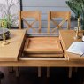 Woods Ledbury 150-200cm Extending Dining Table with X Legs