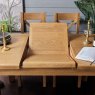 Woods Ledbury 150-200cm Extending Dining Table with X Legs