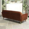 Tamar 3 Seater Sofa in Burnt Orange