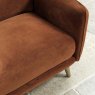 Tamar 2 Seater Sofa in Burnt Orange