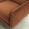 Tamar 2 Seater Sofa in Burnt Orange