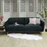 Tamar 3 Seater Sofa in Forest Green