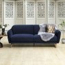 Tamar 3 Seater Sofa in Dark Blue