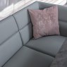 Woods Jupiter 180cm Dining Table & RHF Corner Bench with Flat Bench in Light Grey