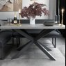 Woods Jupiter 180cm Dining Table & LHF Corner Bench in Black