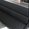 Woods Jupiter 180cm Dining Table & LHF Corner Bench with Flat Bench in Black