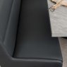 Woods Jupiter 180cm Dining Table & LHF Corner Bench with 2 Dining Chairs in Black