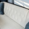 Woods Toscana Motion Table Black with LHF Frampton Corner Bench in White