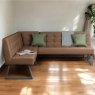 Woods Rubix Corner Bench in Tan