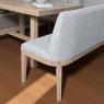 Woods Hampton 150cm Dining Table & Hampton Corner Bench in Grey - RHF