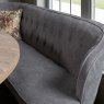Woods Hampton 150cm Dining Table & Frampton Corner LHF with Low Bench - Anthracite