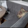 Woods Hampton 150cm Dining Table & Frampton Corner LHF with Low Bench - Anthracite