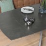Woods Saturn Motion Table 130-190cm in Dark Grey