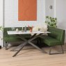 Woods Saturn Dining Table 150cm in White