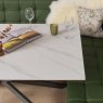 Woods Saturn Dining Table 150cm in White