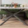 Woods Saturn Dining Table 150cm in White