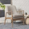 Woods Hampton Grey Accent Chair