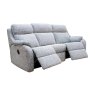G Plan G Plan Kingsbury 3 Seater Double Manual Recliner Curved Sofa