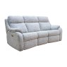 G Plan G Plan Kingsbury 3 Seater Double Power Recliner Curved Sofa