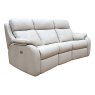 G Plan G Plan Kingsbury 3 Seater Double Power Recliner Curved Sofa