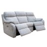 G Plan G Plan Kingsbury 3 Seater Double Power Recliner Curved Sofa with Headrest & Lumbar
