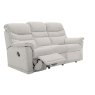 G Plan G Plan Malvern 3 Seater Double Manual Recliner Sofa with 3 Cushions