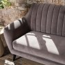 Woods Borough 3 Seater Sofa in Taupe Velvet