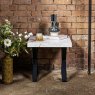 Jupiter Marble Effect Lamp Table