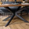 Woods Jupiter Dark Oak Dining Table 180cm