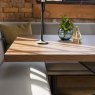Woods Jupiter Smoked Oak Dining Table 180cm