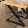 Woods Jupiter Smoked Oak Lamp Table