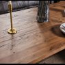 Woods Brisbane 200cm Dining Table & Industrial Corner Bench with Low Bench in Grey