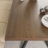 Woods Jupiter 150cm Dining Table - Dark Oak - With Sloane Corner & Low Bench