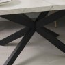 Woods Jupiter 150cm Dining Table - Marble - With Sloane Corner Bench