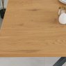 Woods Jupiter 150cm Dining Table - Smoked Oak - With Sloane Corner Bench