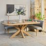 Fairmile 200cm Dining Table with Fairmile Corner Bench - LHF