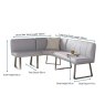 Woods Neptune Corner Bench RHF