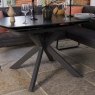 Woods Saturn Dark Grey Motion Table with LHF Frampton Corner Bench - Anthracite