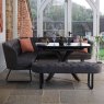 Saturn Dark Grey Motion Table with RHF Frampton Corner Bench & Low Bench - Anthracite