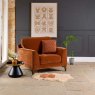 Woods Hartpury Armchair in Rust