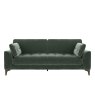 Hartpury 3 Seater Sofa in Green