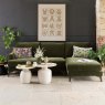 Woods Willow 2 Seater with Right Hand Chaise in Olive Green