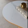 Woods Sutton Oval Coffee Table in Ash