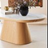 Woods Sutton Oval Coffee Table in Ash