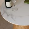 Woods Sutton Round Lamp Table in Ash